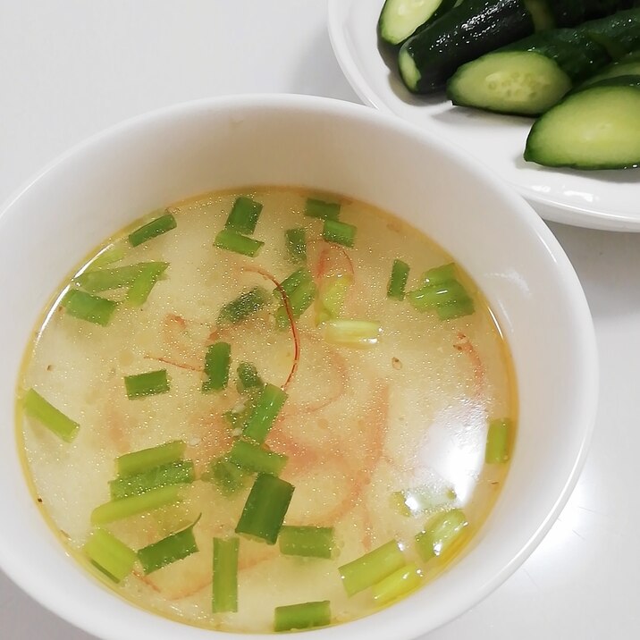 戻さないからすぐ出来る!春雨スープ